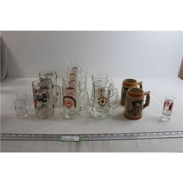 (13) Mugs, Canada Shot Glass
