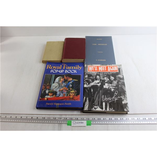 (5)Books - Messiah, Royal Family and Others
