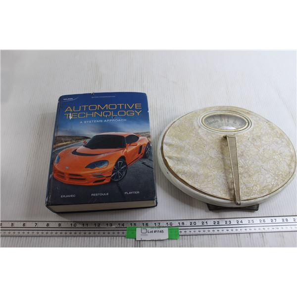 Vintage Scale and Automotive Technology Book