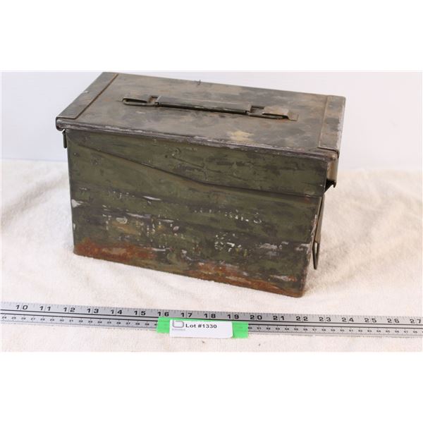 Metal Ammo Box - Some Wear