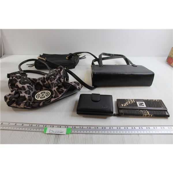 (3) Purses, (2) Wallets