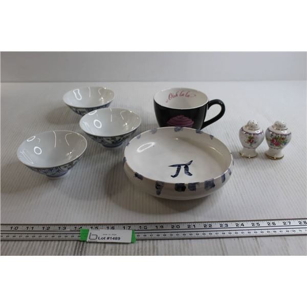 Pie Dish, La Senza Mug, Misc.