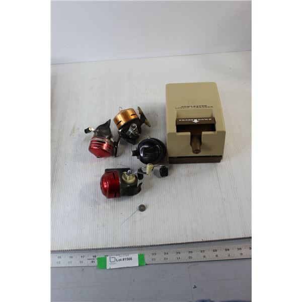 Lotion Cleanser, (4) Fishing Reels