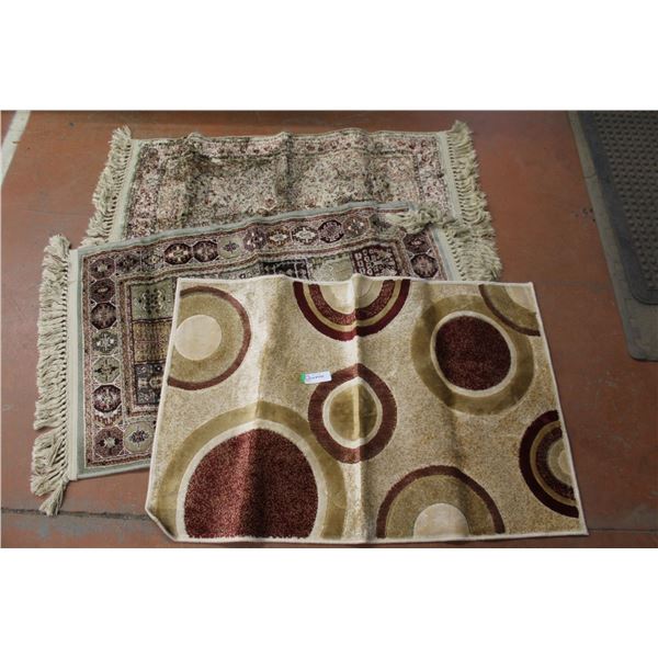 (3) Small Carpets (40" - 42" long)