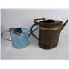 Image 2 : (2) Metal Watering Cans