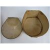 Image 5 : Round Wooden Tray and Vintage Hat Box