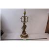 Image 1 : Vintage Brass Cherub / Cupid Lamp - No Shade Untested & 23" Tall Without Harp