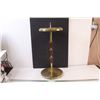 Image 1 : * Vintage Brass Ashtray Stand - No Ashtray