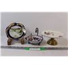 Image 1 : (4) Porcelain Smaller Tidbit Trays and Servers