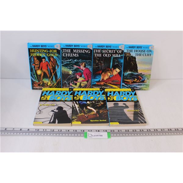 (7) Hardy Boys Books (Hardcover & Soft Cover)