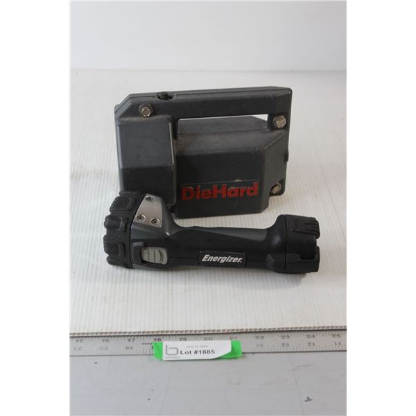 Diehard Flash Light, Energizer Flash Light - Both Untested