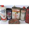 Image 4 : Assorted Vintage Tins & Bottles - Pyrene - Texaco - STP - Shell - Goldex
