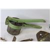 Image 2 : Vintage Items - Potato Ricer - Canning Jar Handle - Potato Mashers - Misc. Items