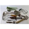 Image 7 : Vintage Items - Potato Ricer - Canning Jar Handle - Potato Mashers - Misc. Items