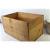 Image 4 : Wooden Sun Drenched Apple Crate - Rival Crock Pot (working)