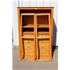 Image 1 : **Armoire w/8 Drawers, Two Doors & Two Shelves - 50" x 25.5" x 72.5"High