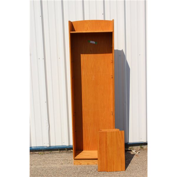 **Book Shelf - Six Adjustable Shelves - 23" x 10.5" x 78"