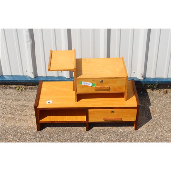 **(2) Shelving Storage/Desk Organizers - Various Sizes
