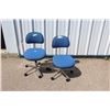 Image 1 : **(2) Rolling Office Chairs