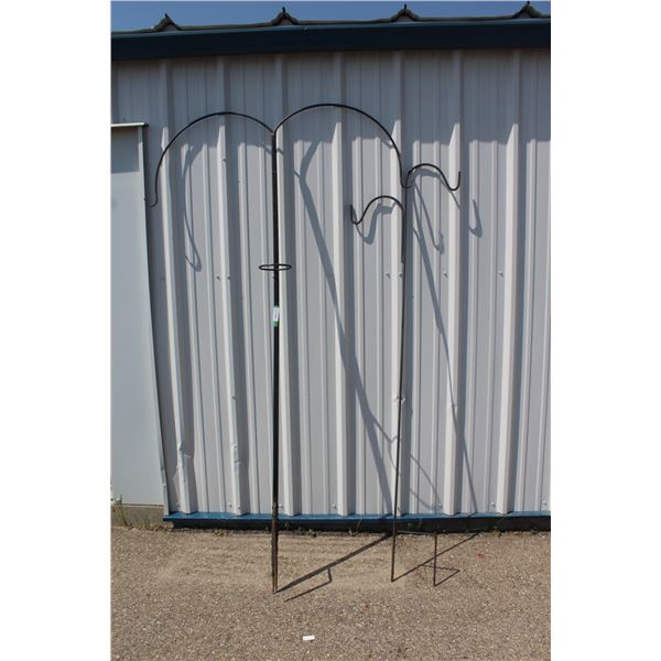 **(2) Metal Plant Hangers - 89" Tall & 81" Tall
