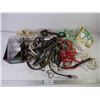 Image 1 : Box of Misc. including Tie Straps, Bike Hooks, Rope, Casters and misc.