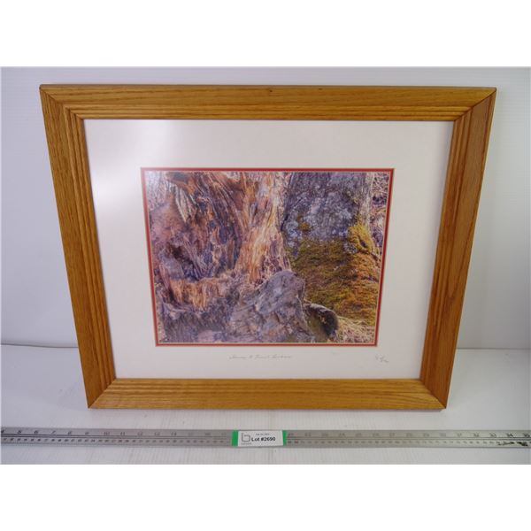 "Homage to Ernest Lindner" Print-22.5"x19" outside frame