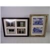 Image 1 : (2) Framed Pictures of Abandoned Buildings-left is 17.5"x13" right is 11"x15"