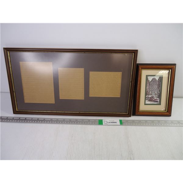 (1) Frame and (1) Small Picture