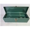 Image 3 : Green Metal Tool Box
