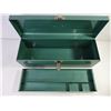 Image 4 : Green Metal Tool Box