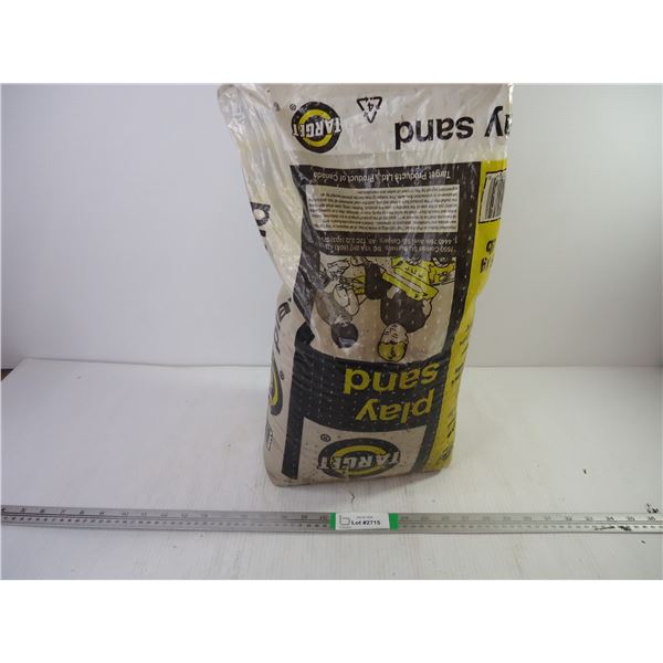 Partial Bag of Play Sand with Scoop