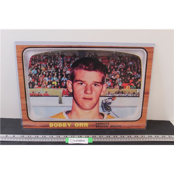 Bobby Orr Rookie Oversized Card - 18" x 12"