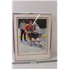 Image 1 : "Stars of Hockey" Print by Walter Burden - Framed - 20" x 16"
