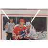 Image 3 : "Stars of Hockey" Print by Walter Burden - Framed - 20" x 16"