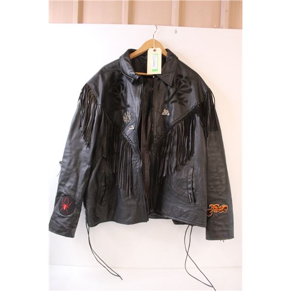 *Jamin Leather Jacket - Women's Size XL Approx