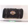 Image 1 : Harley Davidson Leather Storage Roll - 24" x 13" (Un-Rolled)