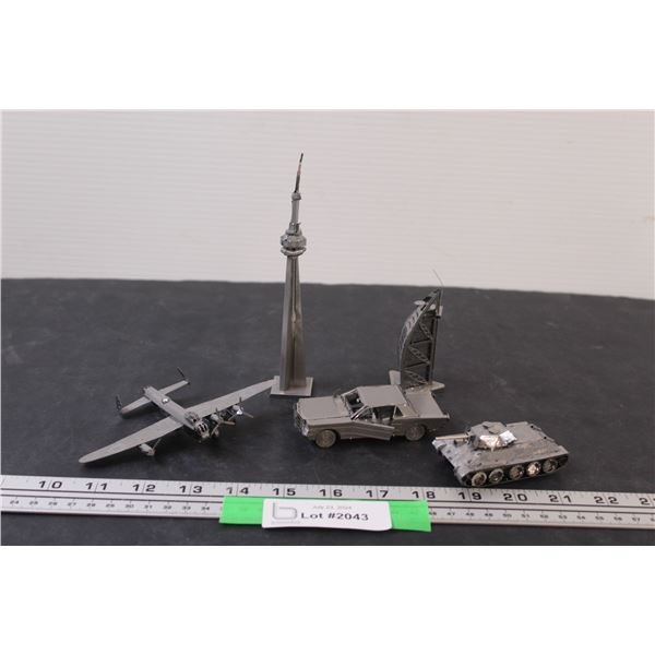 (5) Metal 3-D Metal Models