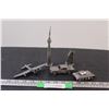 Image 1 : (5) Metal 3-D Metal Models