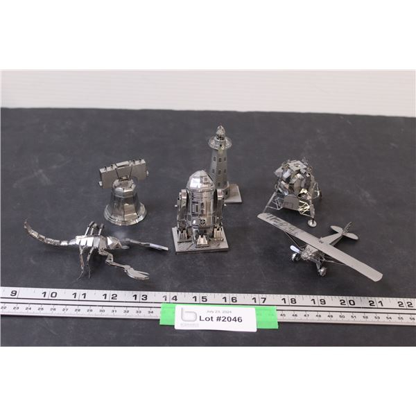 (6) Metal 3-D Metal Models