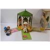Image 3 : Vintage Holly Hobbie Gazebo & Contents - as is