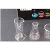 Image 2 : Four-Piece Shot Glass "Mini Lab" Set