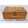 Image 1 : Wooden Wine Crate - 20" x 13" x 7"
