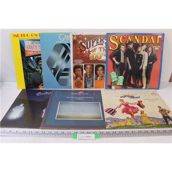 (7) Records: Sound of Music, Scandal, Chariots of Fire, Misc.