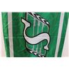 Image 4 : Saskatchewan Roughriders Pilsner Flag (58"x35")