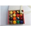 Image 2 : Gendron High Grade English Pool Balls with Rack - Canada
