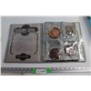 Image 1 : Century Line Salesmen Sample Binder - Bottle Openers, Belt Buckles, Ashtrays and Misc.