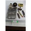 Image 1 : John East Ironworks Ashtrays (Saskatoon), (3) Pocket Knifes, Zippo Money Clip and Misc.