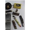 Image 3 : John East Ironworks Ashtrays (Saskatoon), (3) Pocket Knifes, Zippo Money Clip and Misc.