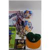 Image 3 : Assorted Sports Collectibles - Baseball Cards, Hat, Troll, Medals, etc.
