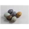 Image 2 : (6) Alabaster Stone Eggs